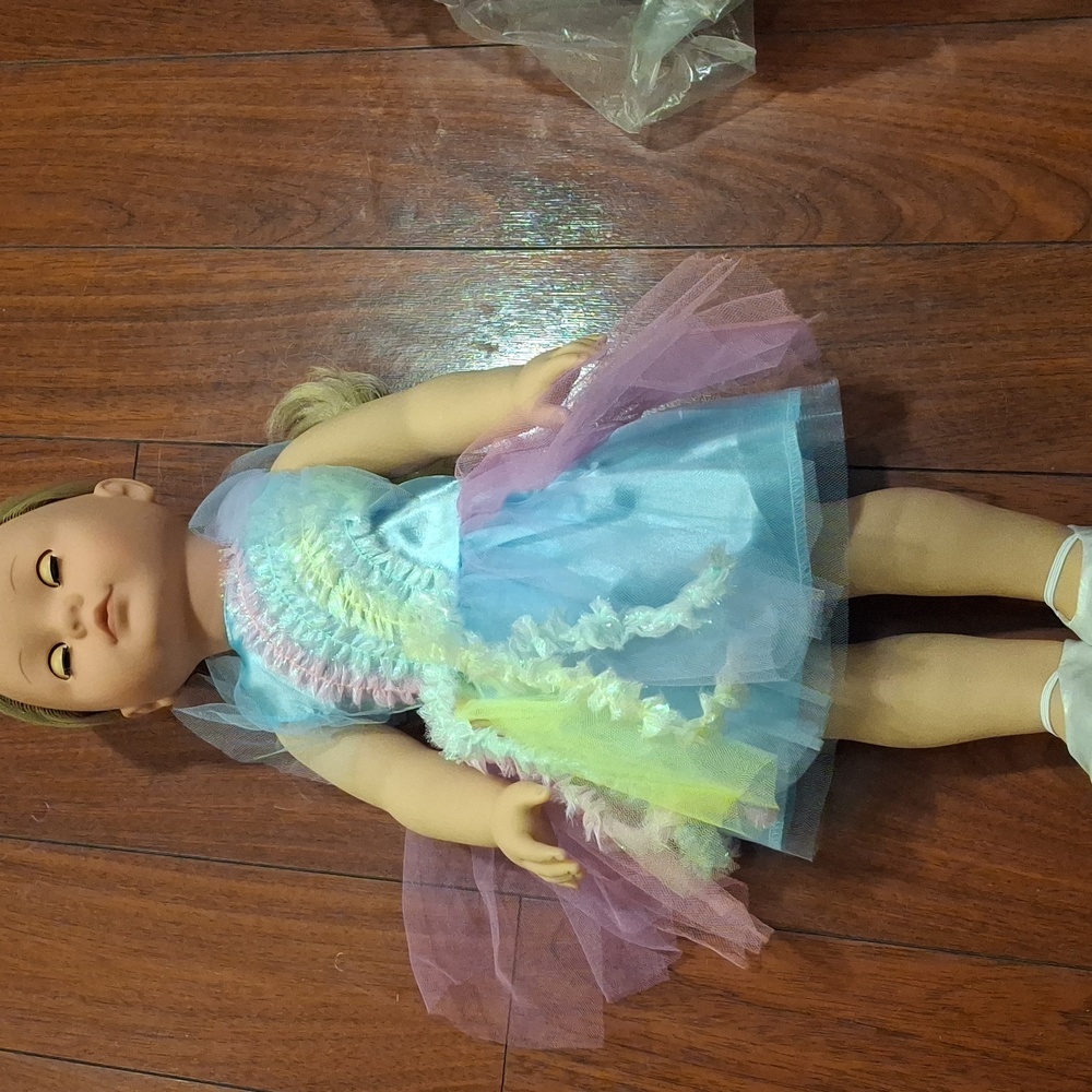 Pottery Barn Kids Limited Edition Rainbow Fairy Gotz Kendall Doll NWOT - Picture 4 of 6